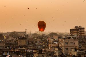 What’s the most iconic landmark in Ahmedabad city?