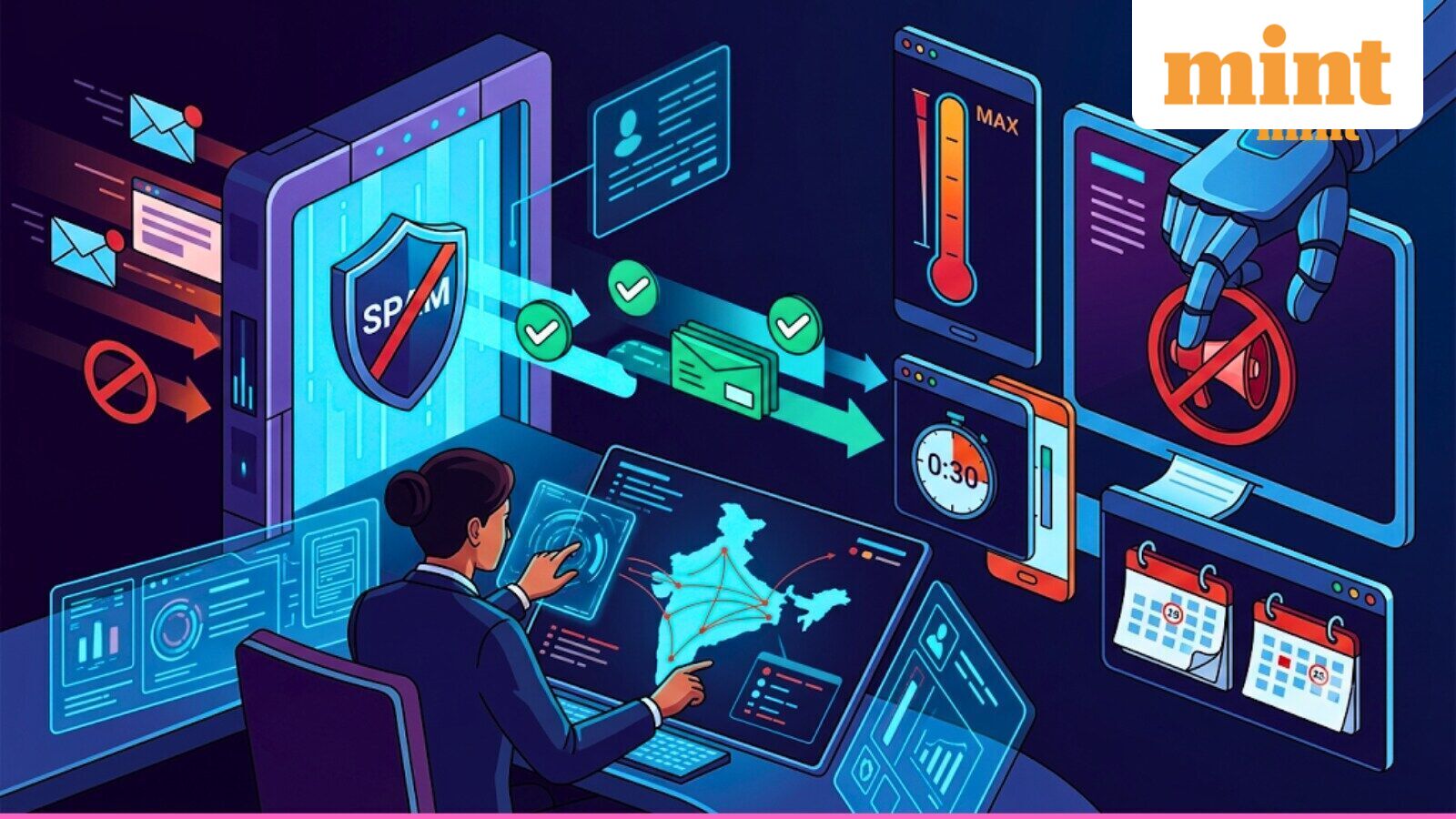TRAI new rules 2026: How telecom operators will crack down on spammers; check penalties, timeline and more TRAI new rules 2026: How telecom operators will crack down on spammers; check penalties, timeline and more