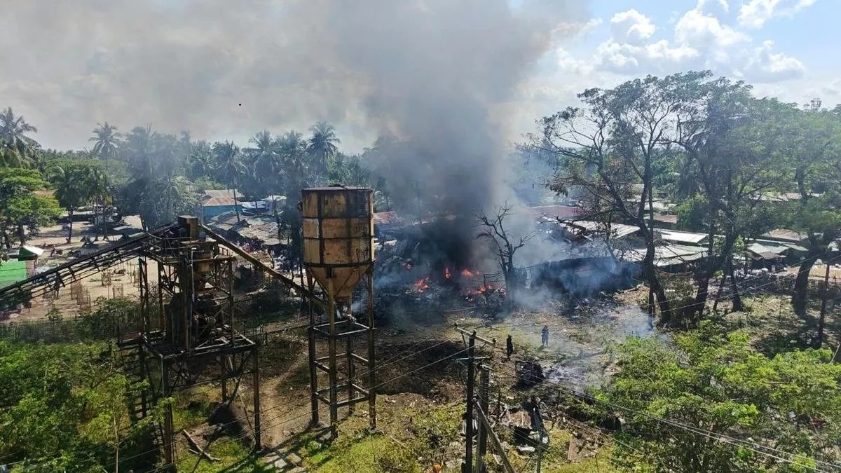 Myanmar military airstrike kills 49 people, injures 58 others near market in Rakhine state