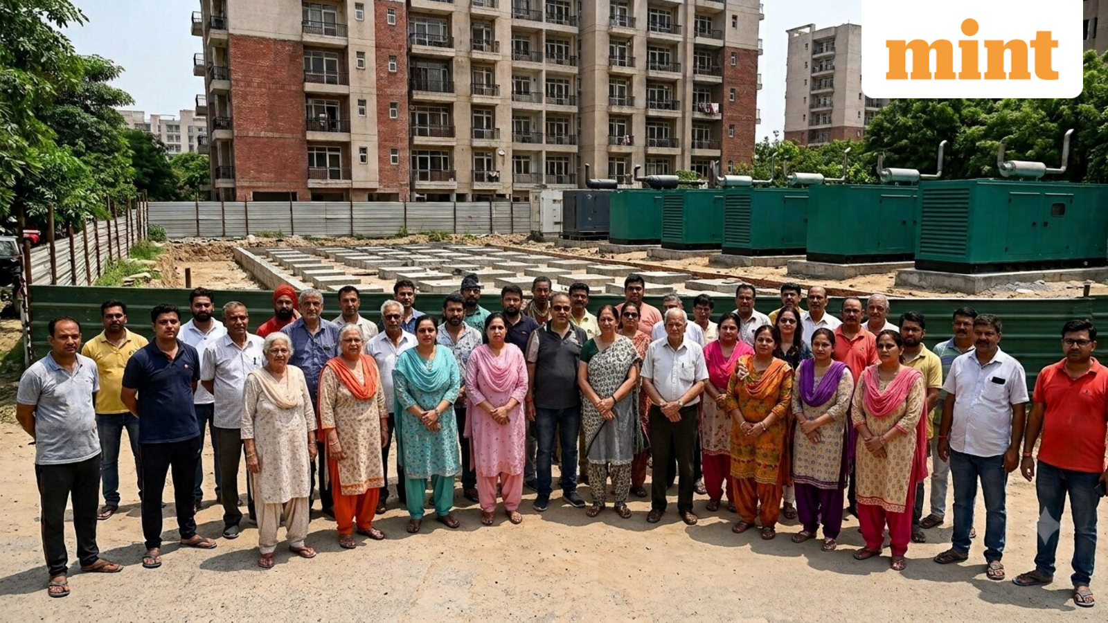 Gurugram residents oppose DLF’s plan to install 24 high-capacity DG sets near their housing society: Here’s why