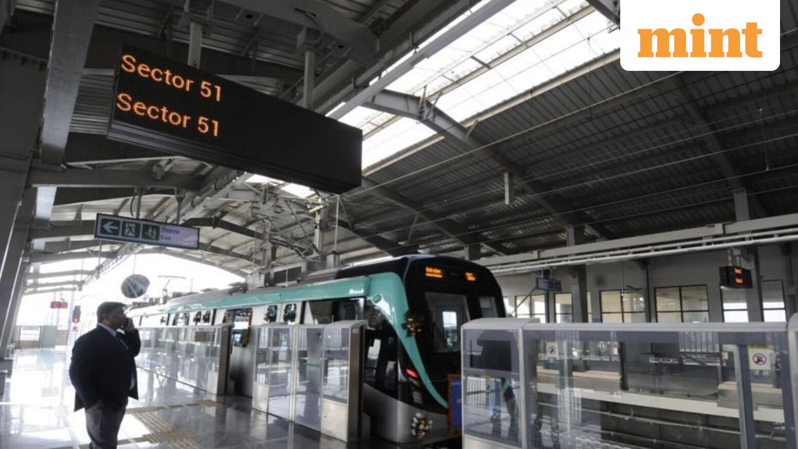 Delhi Metro record! DMRC Aqua Line creates history with 1.05 lakh riders in a day – Was anything special that day?