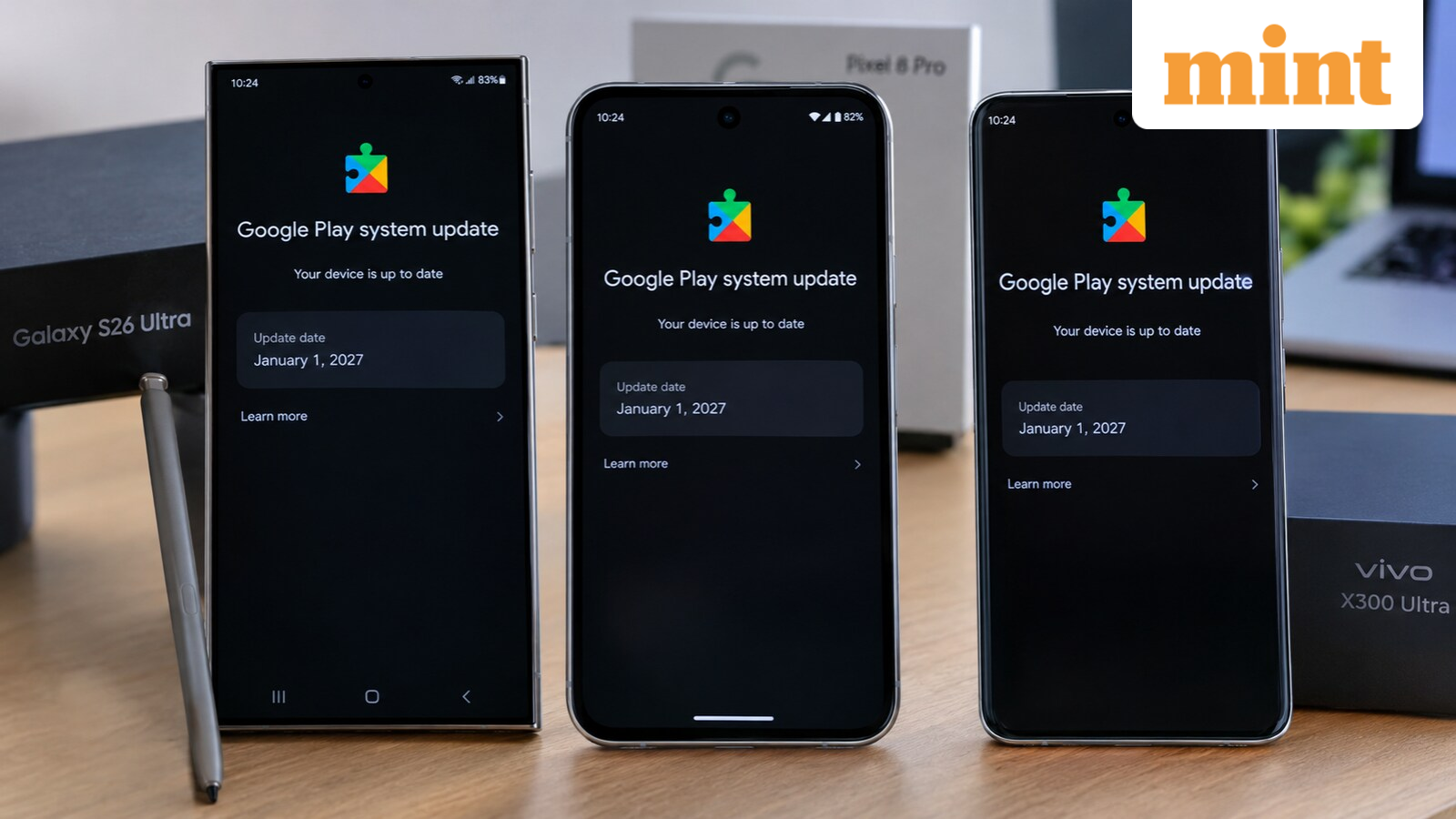 Google Play System update latest Version download: How to check updates and fix the January 2027 date
