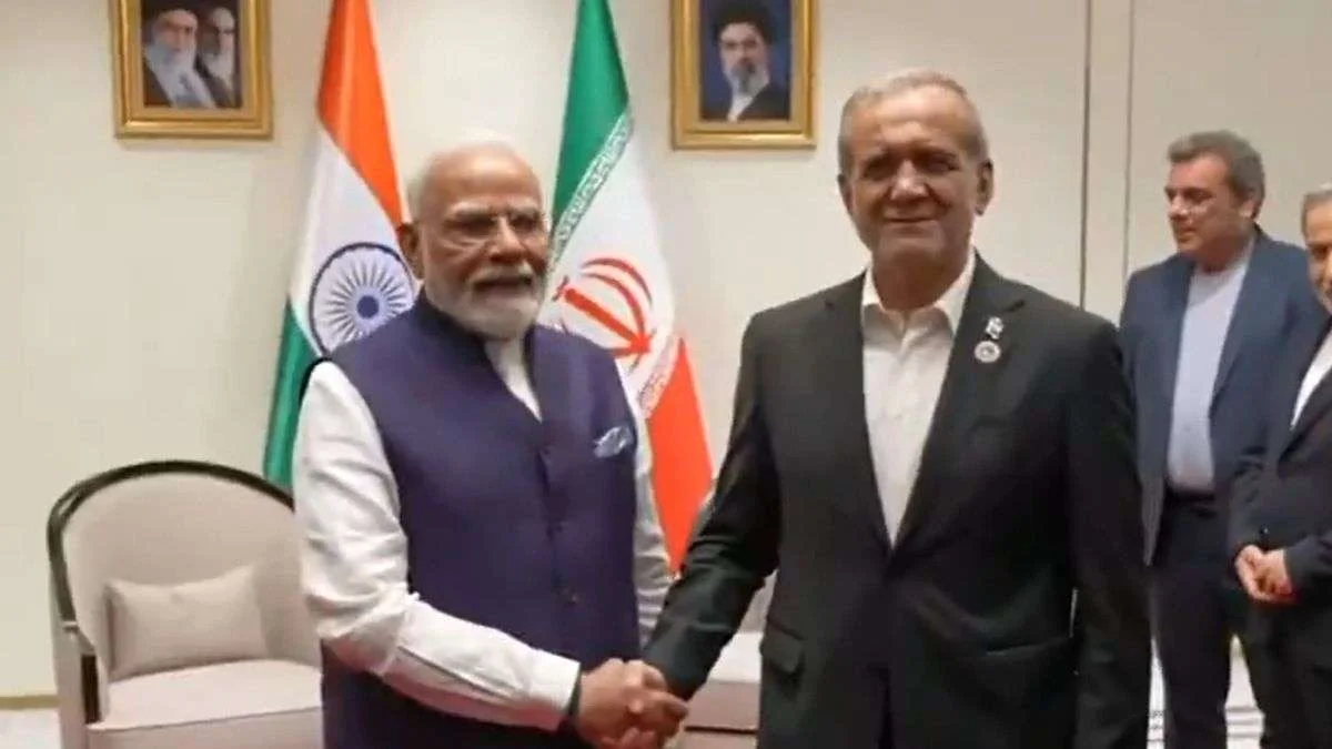 PM Modi meets Iran’s President Masoud Pezeshkian on SCO sidelines, first meet since Iran war