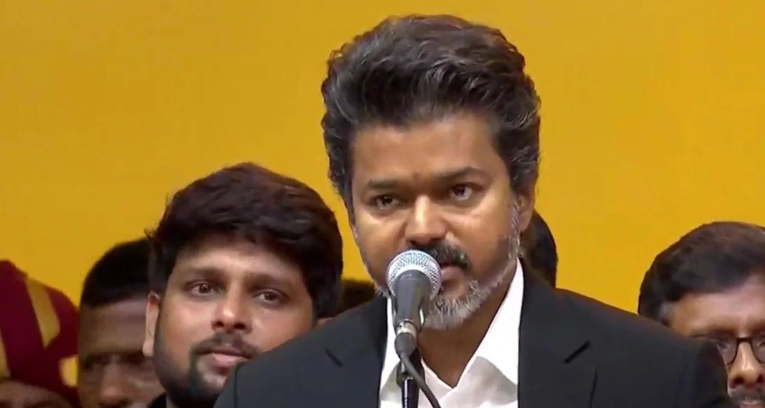 Vijay’s delimitation stand triggers political storm