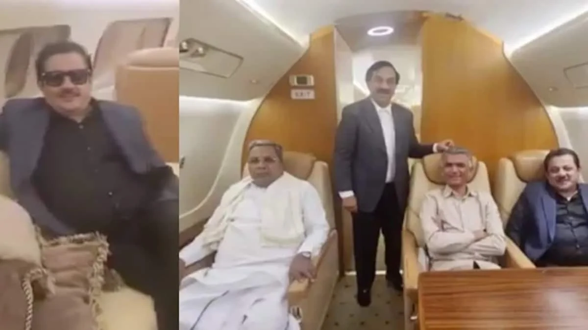 BJP slams Congress after Karnataka CM Siddaramaiah takes luxury jet to Delhi to seek drought aid