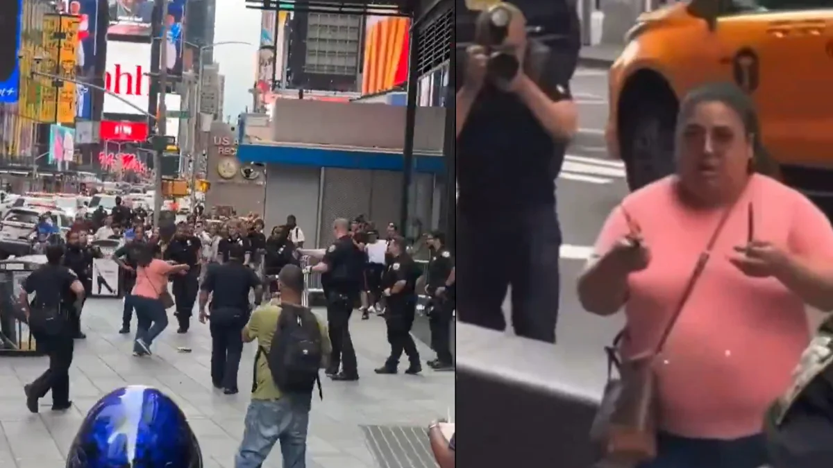 One killed in New York as knife-wielding woman goes on rampage at Times Square, shot dead by cops