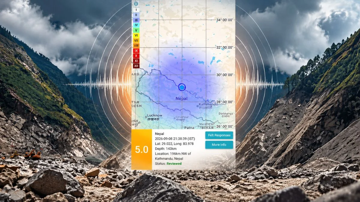 After flash floods kill over 1,300, Nepal shaken by 5.0 magnitude earthquake